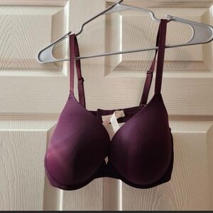 Victoria's Secret Pink Burgundy Bra